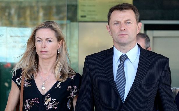 Missing Madeleine McCann parents Kate and Gerry McCann